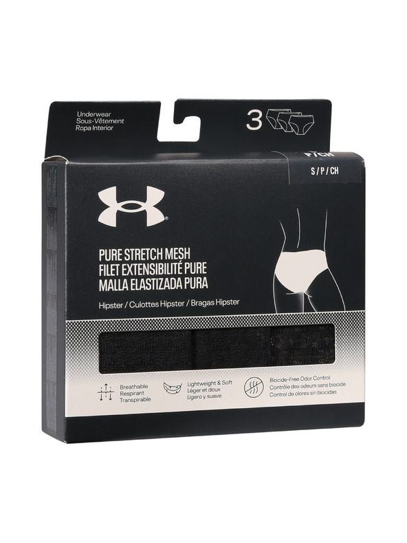 Under Armour Ženske gaće Under Armour UA Pure Stretch Mesh (3 komada)