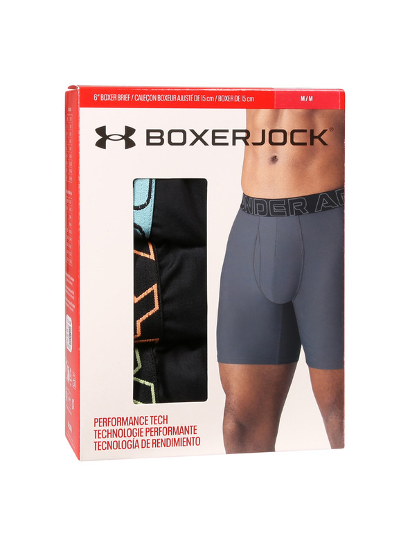 Under Armour Muški bokserići Under Armour Ua Performance Tech - Solid 6in - 3pk
