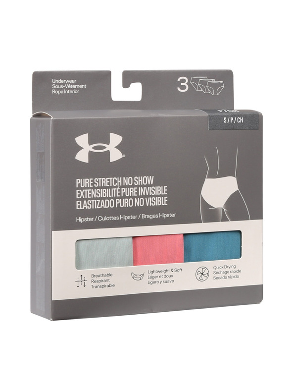 Under Armour Ženski donji dijelovi Under Armour Ua Pure Stretch No Show Hipster-Solid -