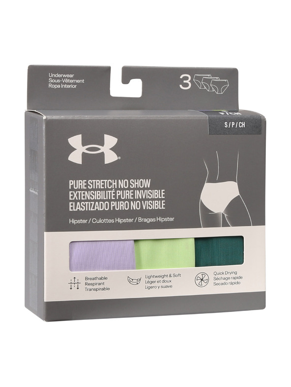 Under Armour Ženski donji dijelovi Under Armour Ua Pure Stretch No Show Hipster-Solid -