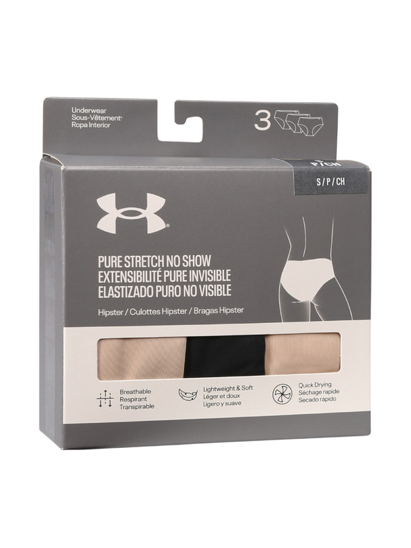 Under Armour Ženski donji dijelovi Under Armour Ua Pure Stretch No Show Hipster-Solid -