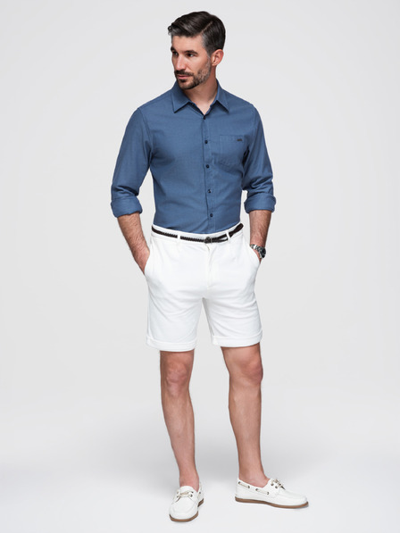 Ombre Clothing Košulja K695 - denim Ombre Clothing