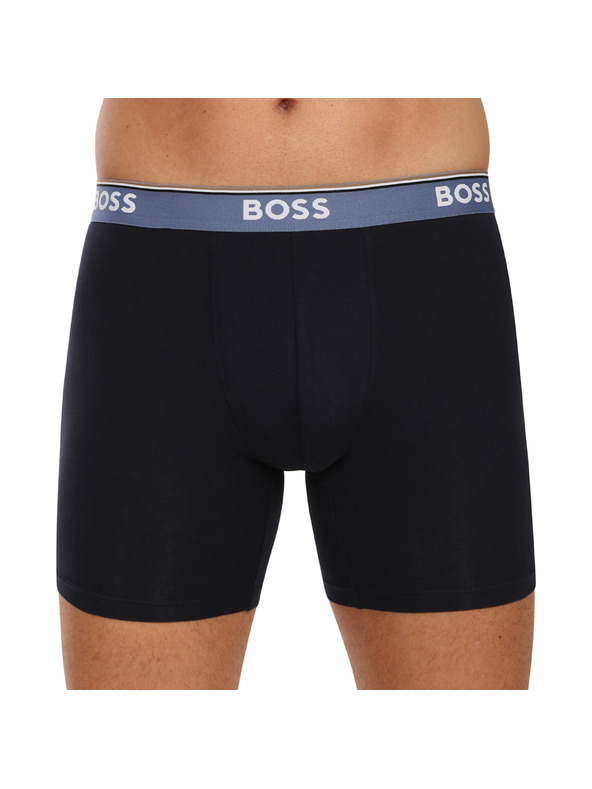 BOSS Komplet od tri - muške bokserice BOSS crne