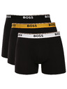 BOSS Komplet od tri - muške bokserice BOSS crne