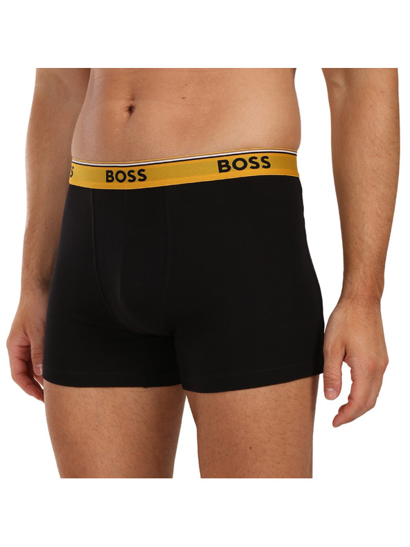 BOSS Komplet od tri - muške bokserice BOSS crne