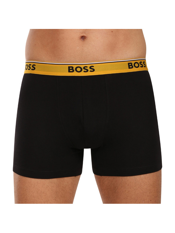 BOSS Komplet od tri - muške bokserice BOSS crne