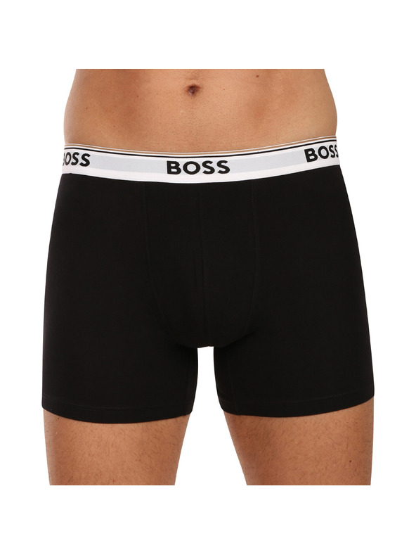 BOSS Komplet od tri - muške bokserice BOSS crne