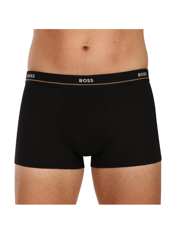BOSS Komplet od pet - muške bokserice BOSS crne