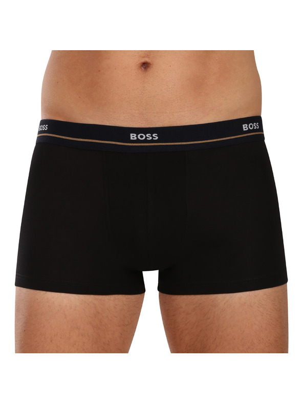 BOSS Komplet od pet - muške bokserice BOSS crne