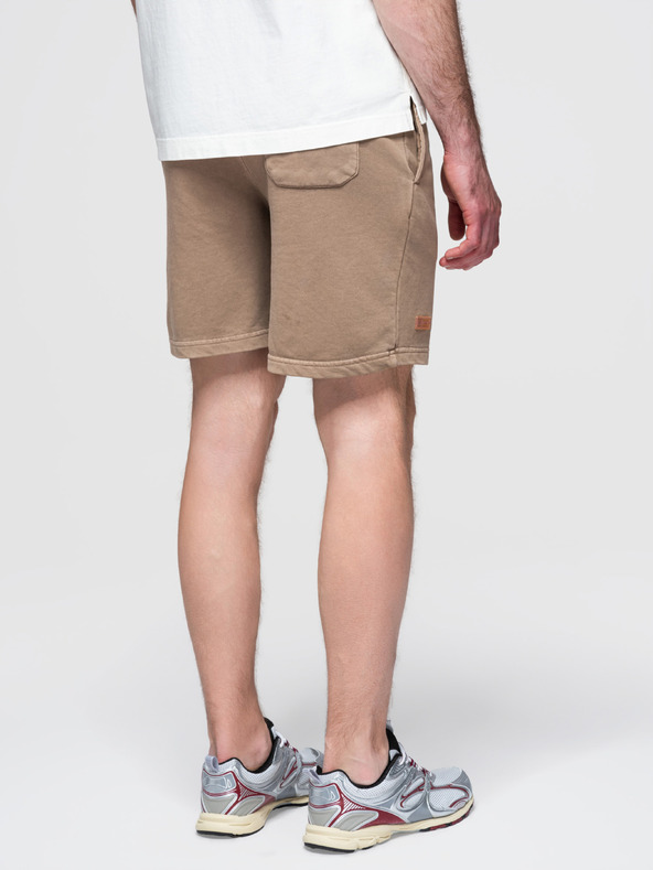 Ombre Clothing Muška pamučna trenirka BASIC smeđa Ombre Clothing