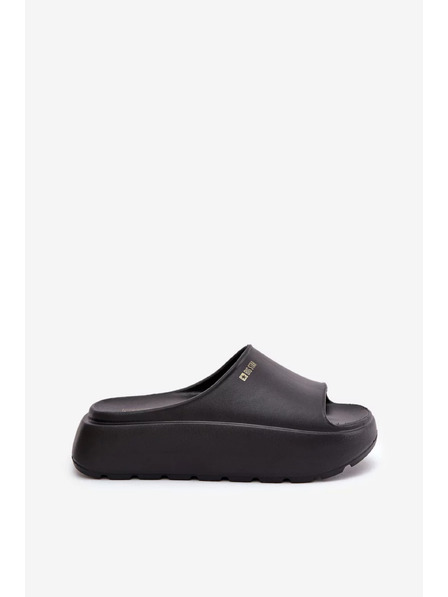 BIG STAR SHOES Ženske pjenaste papuče na platformi Big Star – crne