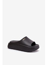 BIG STAR SHOES Ženske pjenaste papuče na platformi Big Star – crne