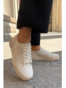 BIG STAR SHOES Ženske platnene tenisice Big Star – bež