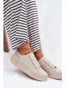 BIG STAR SHOES Ženske platnene tenisice Big Star – bež