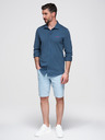 Ombre Clothing Košulja K697 - denim Ombre Clothing