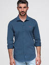Ombre Clothing Košulja K697 - denim Ombre Clothing