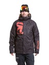 Meatfly Meatfly muški SNB & SKI jakna Shader Morph Black