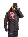 Meatfly Meatfly muški SNB & SKI jakna Shader Morph Black