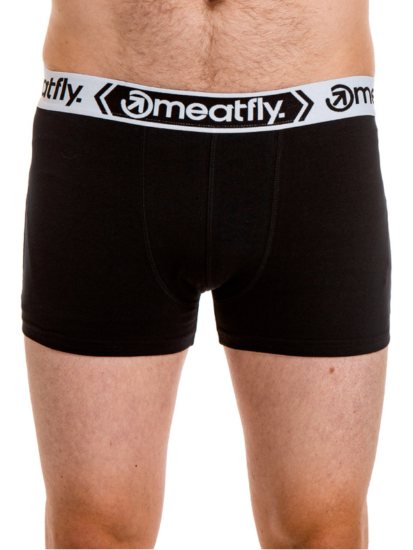 Meatfly Meatfly muške bokserice Balboa Boxershorts Four Pack Black/Grey Heather