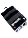 Meatfly Meatfly muške bokserice Balboa Boxershorts Four Pack Black/Grey Heather