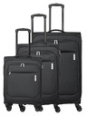 Travelite Set putnih kovčega Travelite Priego S,M,L Anthracite