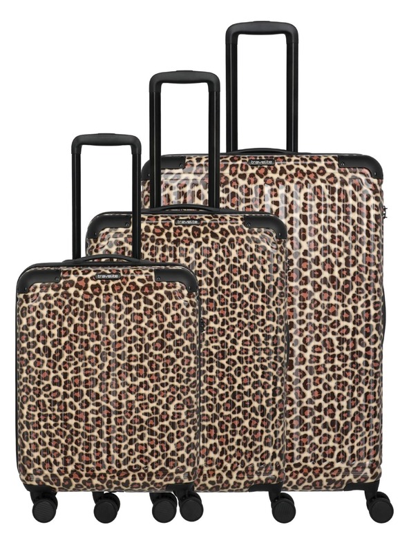 Travelite Set putnih kovčega Travelite Cruise S,M,L Leopard