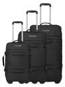 Travelite Set putnih kovčega Travelite Bolonia Wheeled Duffle S,M,L Black