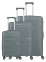Travelite Set putnih kovčega Travelite Pacific S,M,L Anthracite