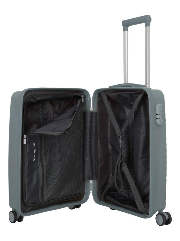 Travelite Set putnih kovčega Travelite Pacific S,M,L Anthracite