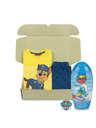 Trenýrkárna Decacki poklon set pidžama Paw Patrol i gel za tuširanje Štrumpfovi
