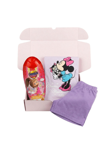 Trenýrkárna Djevojcacki poklon set pidžama Minnie i sampon Maša i medvjed