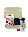 Trenýrkárna Decacki poklon set pidžama Mickey i gel za tuširanje Minionci