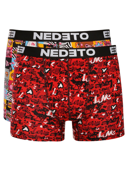 Nedeto Sada od dva - muške bokserice Nedeto višebojne