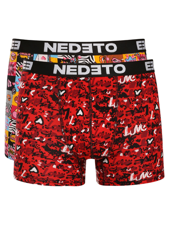 Nedeto Sada od dva - muške bokserice Nedeto višebojne