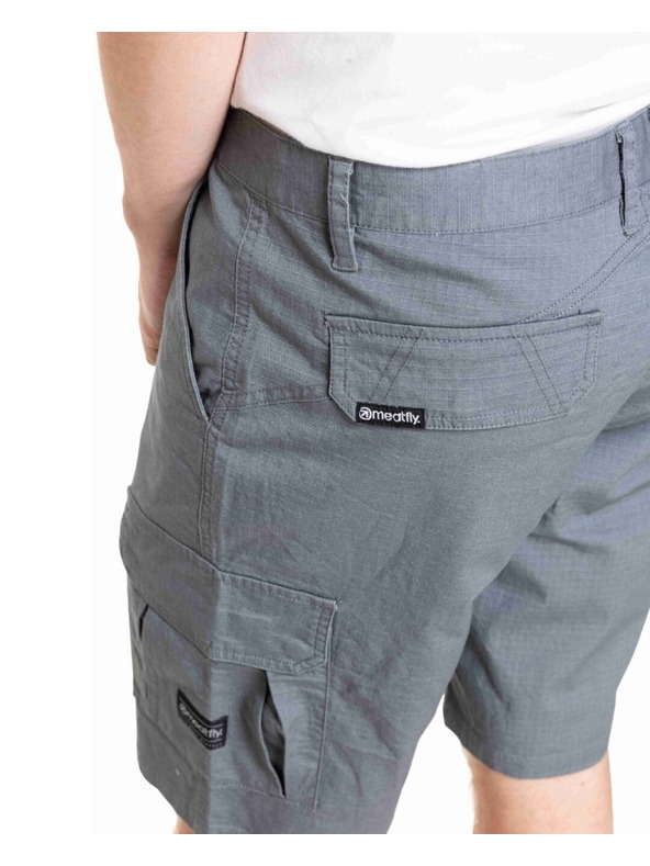 Meatfly Meatfly muške kratke hlače Syndrom Grey Ripstop