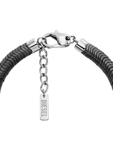 Diesel Muška čelična narukvica Diesel D Logo DX1573931