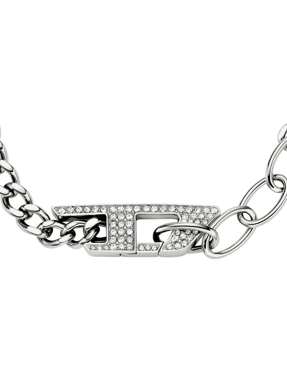 Diesel Unisex čelični narukvica Diesel D Logo DX1627040