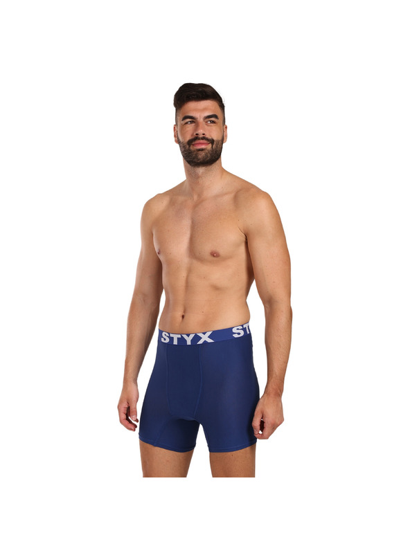 Styx Set od tri muške bokserice Styx duge sportske gumene višebojne