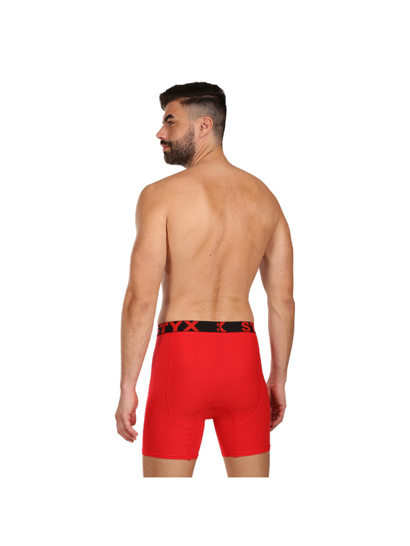 Styx Set od tri muške bokserice Styx duge sportske gumene višebojne