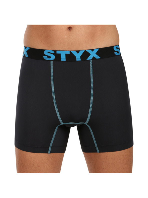Styx Komplet od tri - muške funkcionalne bokserice Styx crne