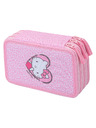 BAAGL  BAAGL Školska pernica trokatna Hello Kitty Sweet Leopard GRS
