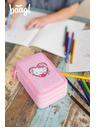 BAAGL  BAAGL Školska pernica trokatna Hello Kitty Sweet Leopard GRS