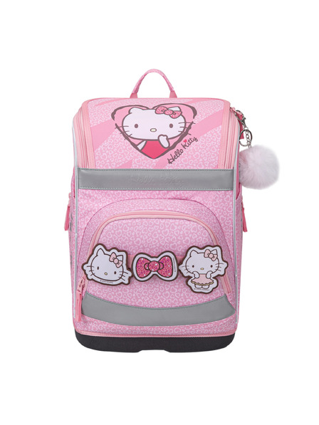 BAAGL  BAAGL Školska aktovka Zippy Plus Hello Kitty Sweet Leopard GRS