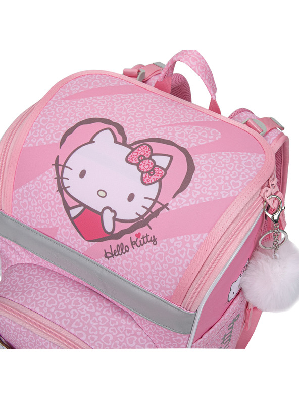 BAAGL  BAAGL Školska aktovka Zippy Plus Hello Kitty Sweet Leopard GRS