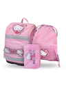 BAAGL  BAAGL SET 3 Zippy Plus Hello Kitty Sweet Leopard: aktovka, penal, vrećica GRS