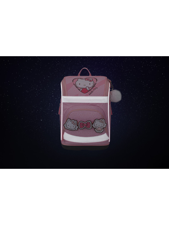 BAAGL  BAAGL SET 3 Zippy Plus Hello Kitty Sweet Leopard: aktovka, penal, vrećica GRS
