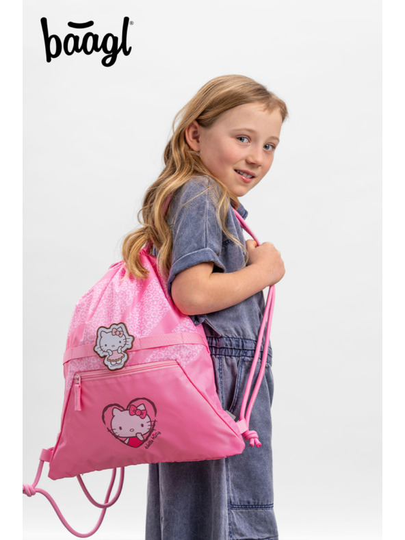 BAAGL  BAAGL Vrećica s džepom Hello Kitty Sweet Leopard GRS