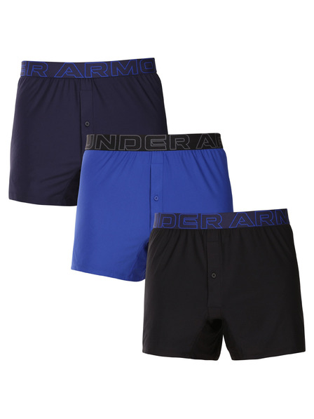 Under Armour Muške bokserice Under Armour M UA Lounge Tech Mesh Boxer 6in (3 komada)