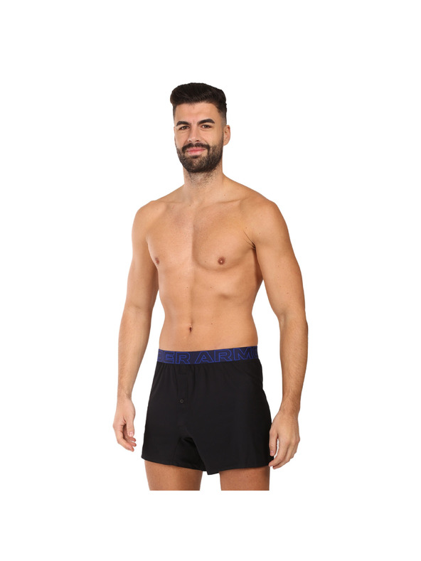 Under Armour Muške bokserice Under Armour M UA Lounge Tech Mesh Boxer 6in (3 komada)