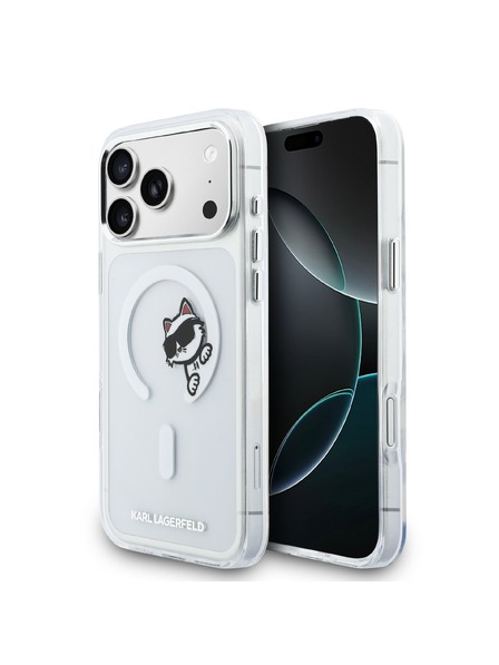 Karl Lagerfeld Karl Lagerfeld IML Choupette Peekaboo MagSafe Stražnja Zaštita za iPhone 17 Pro Max Transparentna